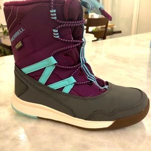 Kids Merrell waterproof snow boots